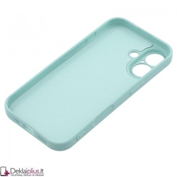 Guminis dėklas su žiedu - sky blue (Apple Iphone 17) Guminis dėklas su žiedu - sky blue (Apple Iphone 17)